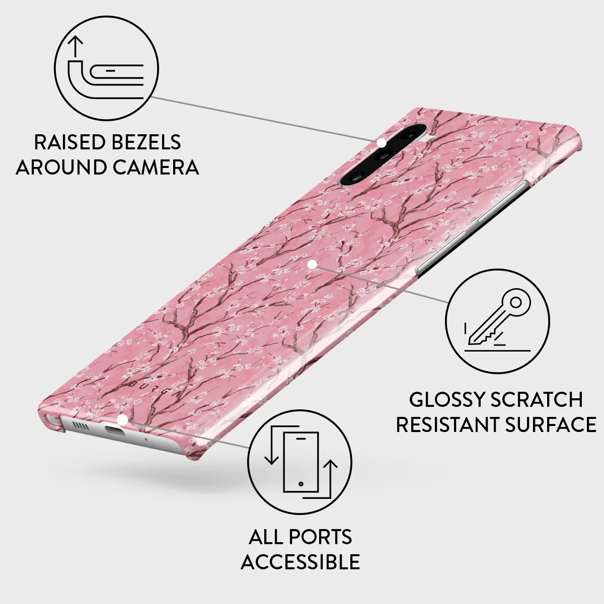 Sakura - Samsung Galaxy Note 10 Case - Image 3