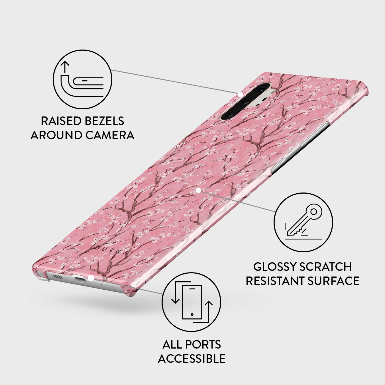 Sakura - Samsung Galaxy Note 10 Plus Case - Image 3