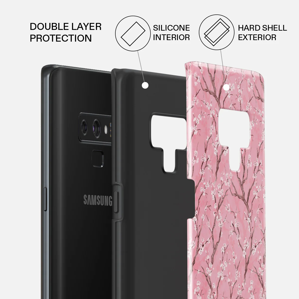 Sakura - Samsung Galaxy Note 9 Case - Image 6