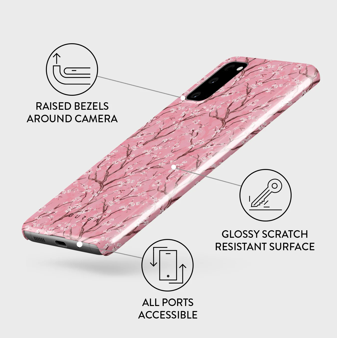 Sakura - Samsung Galaxy S20 4G / 5G Case - Image 3