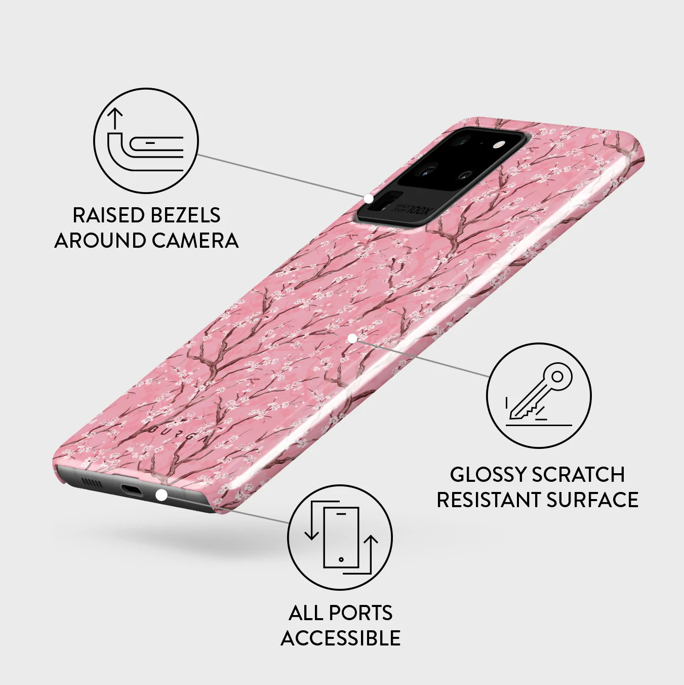 Sakura - Samsung Galaxy S20 Ultra 4G / 5G Case - Image 3