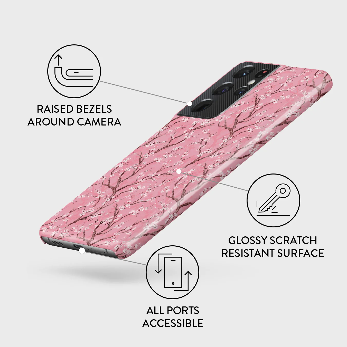 Sakura - Samsung Galaxy S21 Ultra Case - Image 3