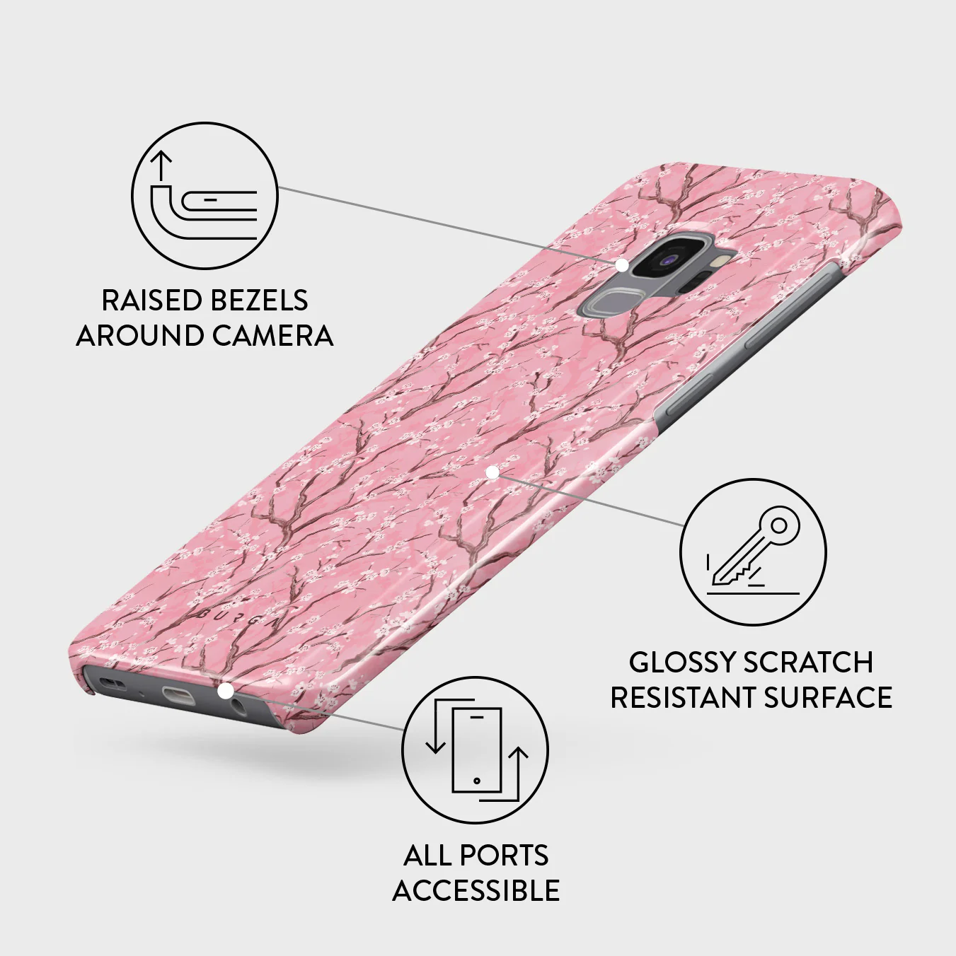 Sakura - Samsung Galaxy S9 Case - Image 3