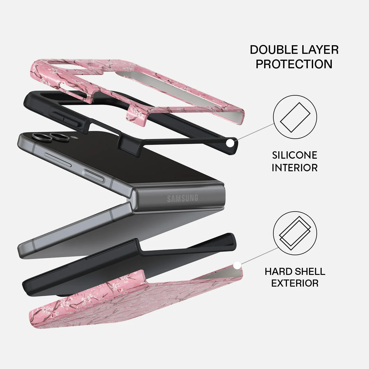 Sakura - Samsung Galaxy Z Flip 5 Case - Image 2