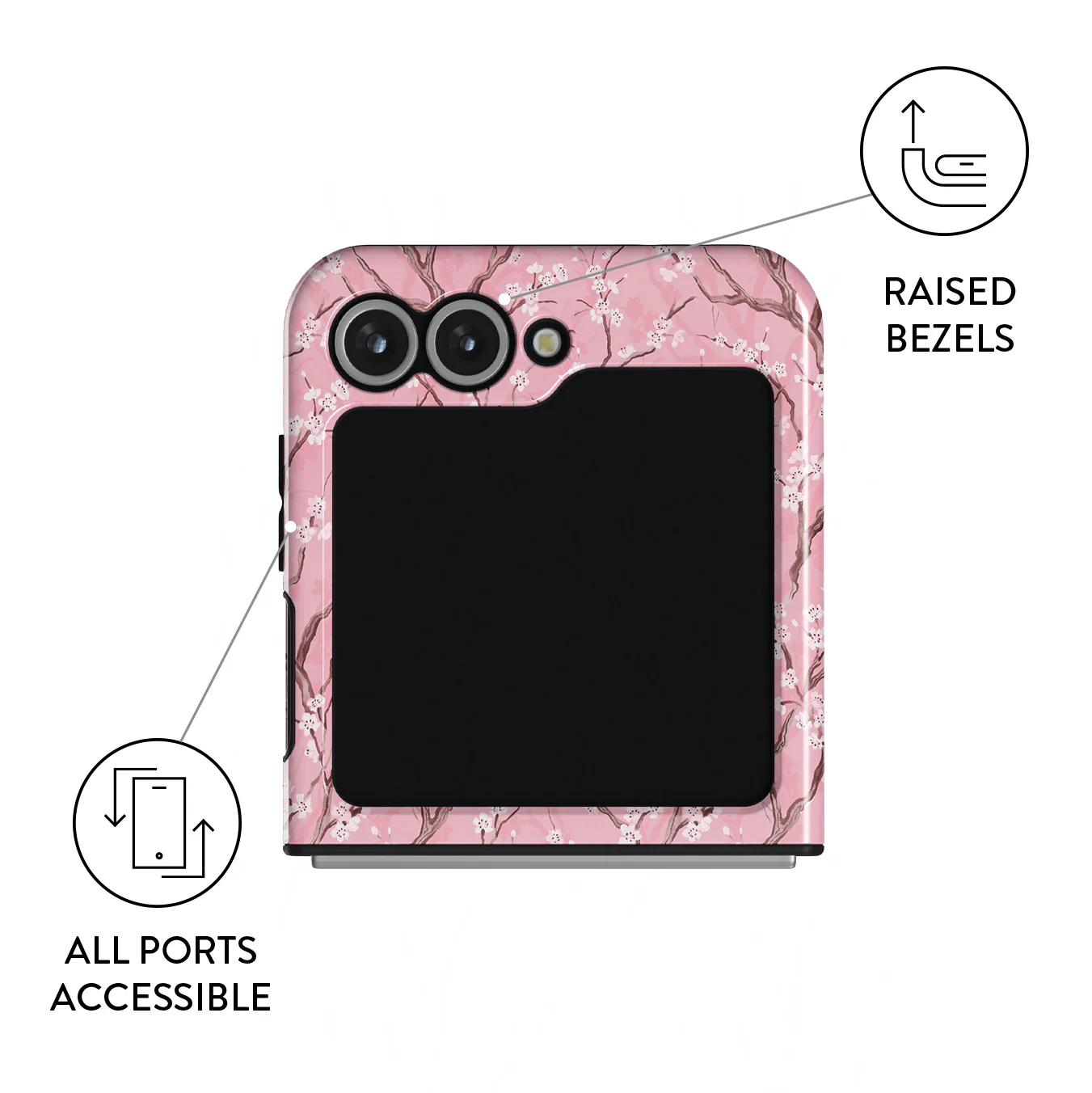 Sakura - Samsung Galaxy Z Flip 7 FE Case - Image 3