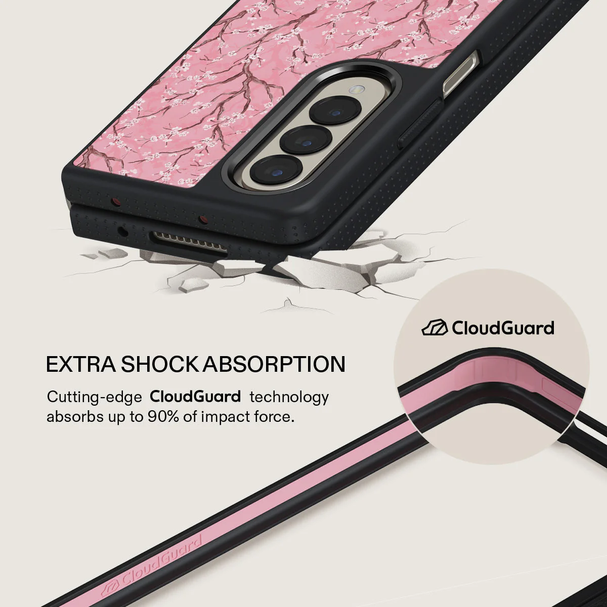 Sakura - Samsung Galaxy Z Fold 4 Case - Image 15