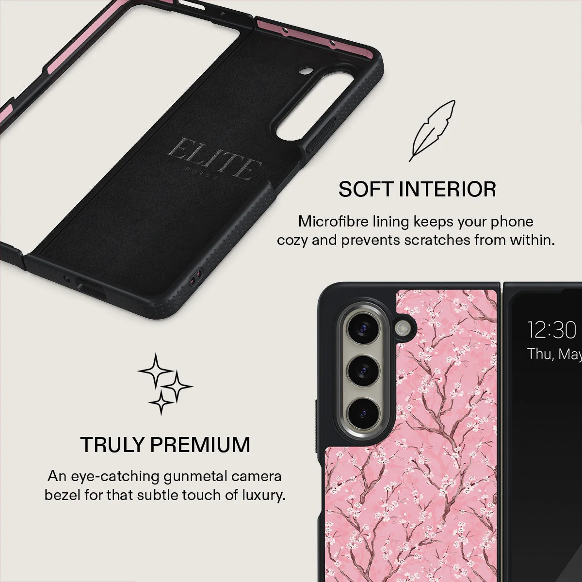 Sakura - Samsung Galaxy Z Fold 5 Case - Image 13
