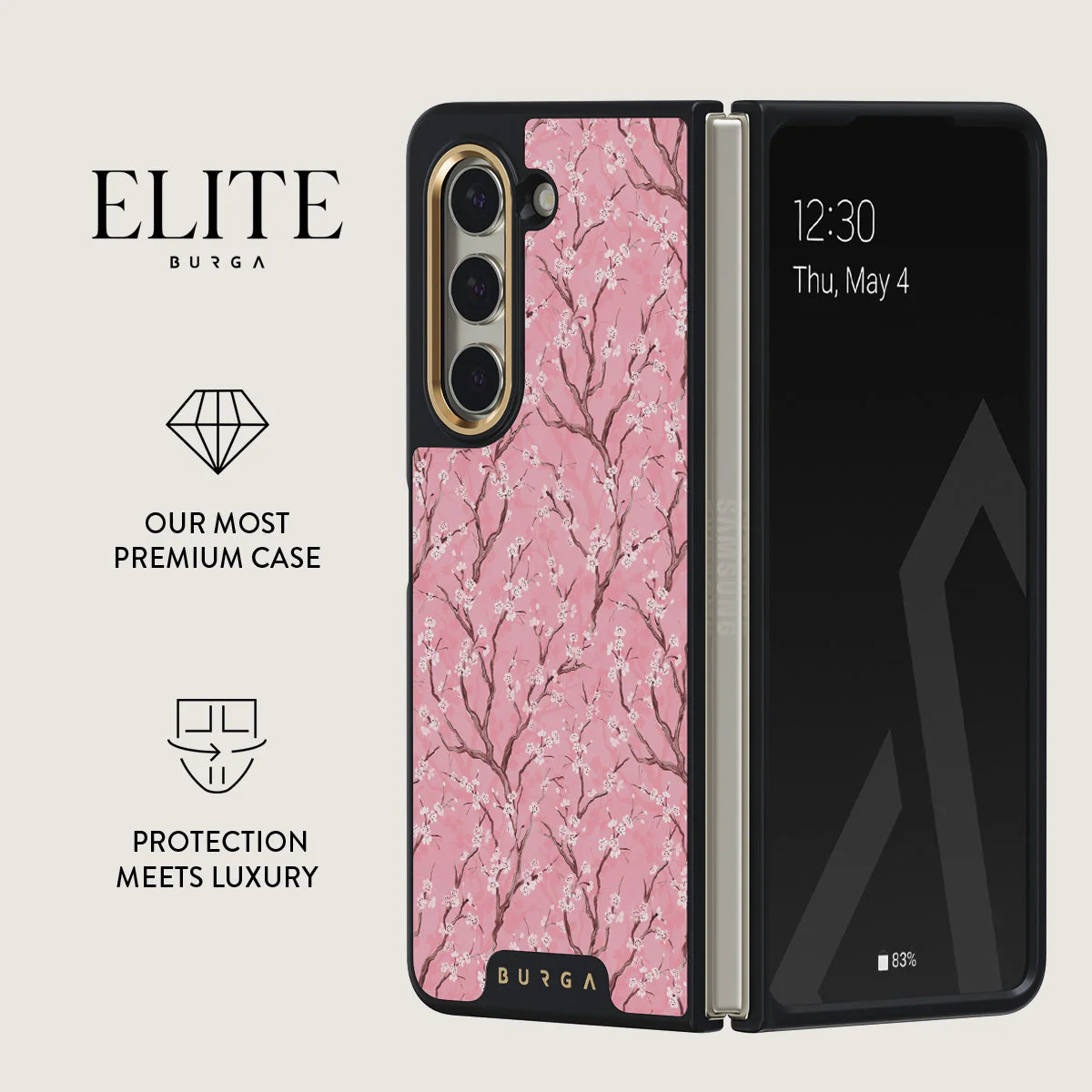 Sakura - Samsung Galaxy Z Fold 5 Case - Image 2