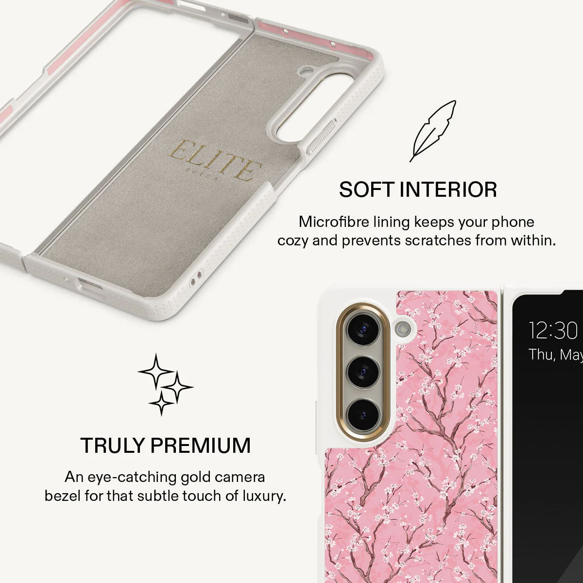 Sakura - Samsung Galaxy Z Fold 5 Case - Image 20