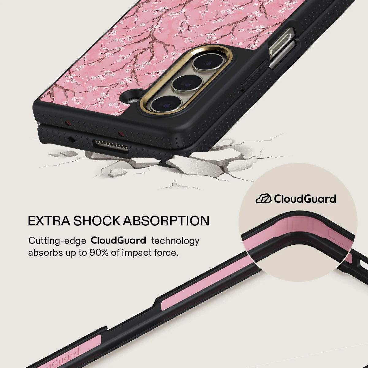 Sakura - Samsung Galaxy Z Fold 5 Case - Image 3