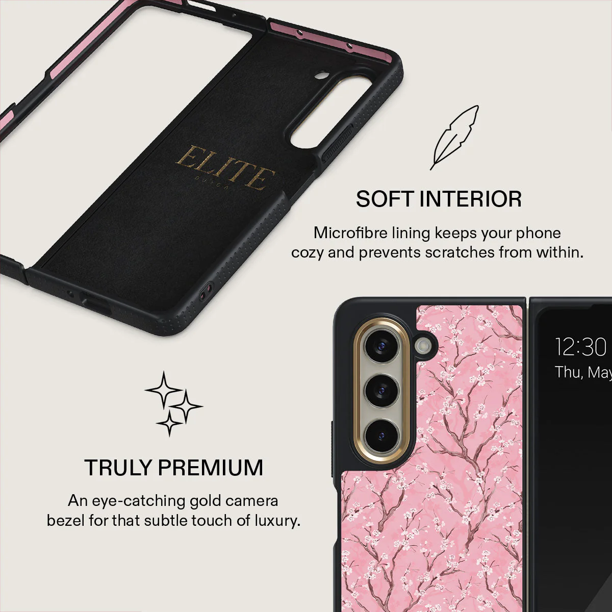 Sakura - Samsung Galaxy Z Fold 5 Case - Image 6