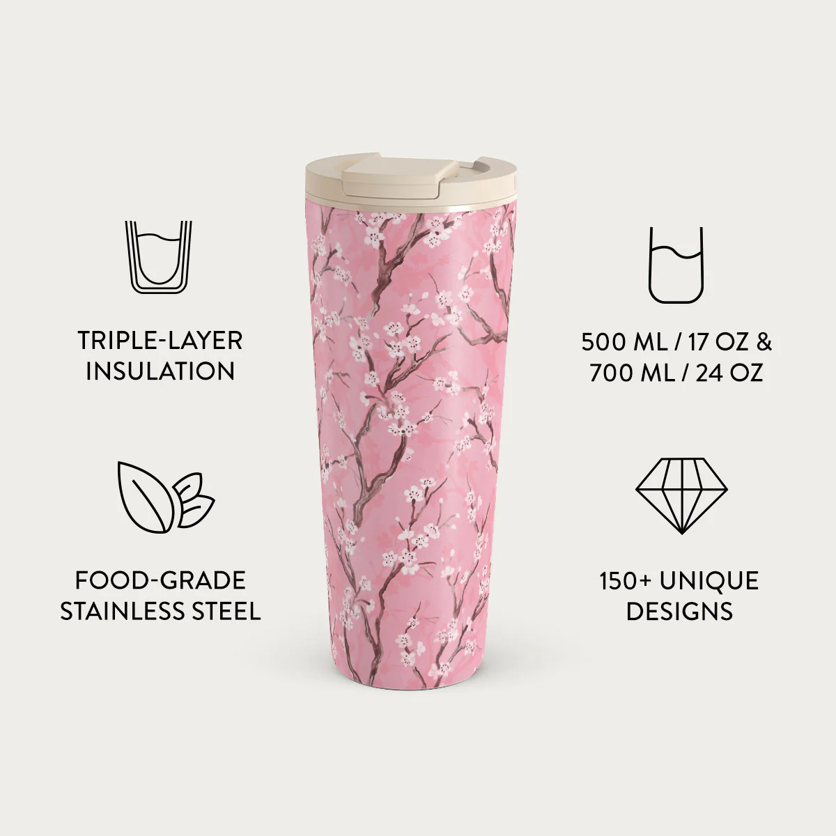 Sakura - Travel Mug - Image 9