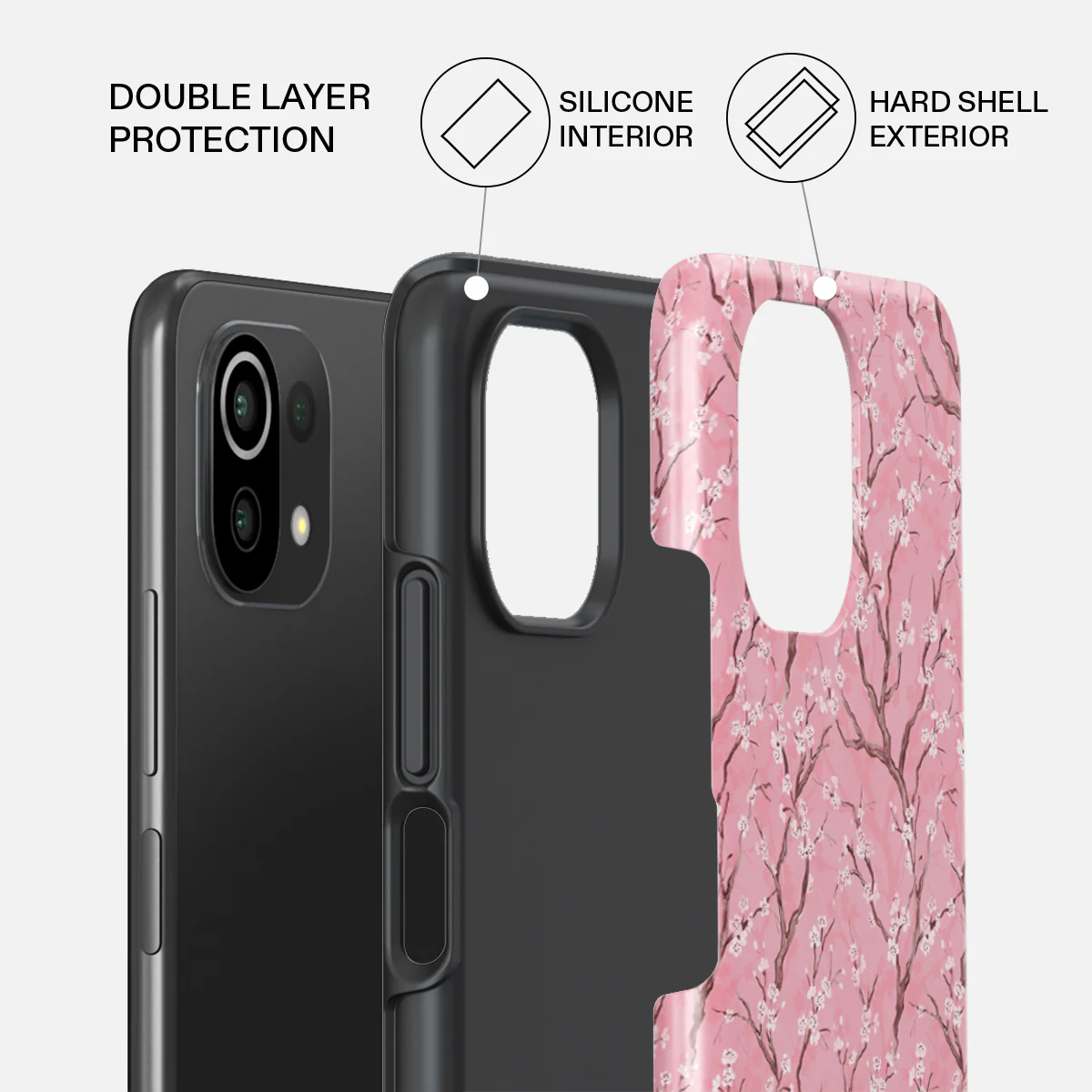 Sakura - Xiaomi Mi 11 Lite 4G / 5G Case - Image 2