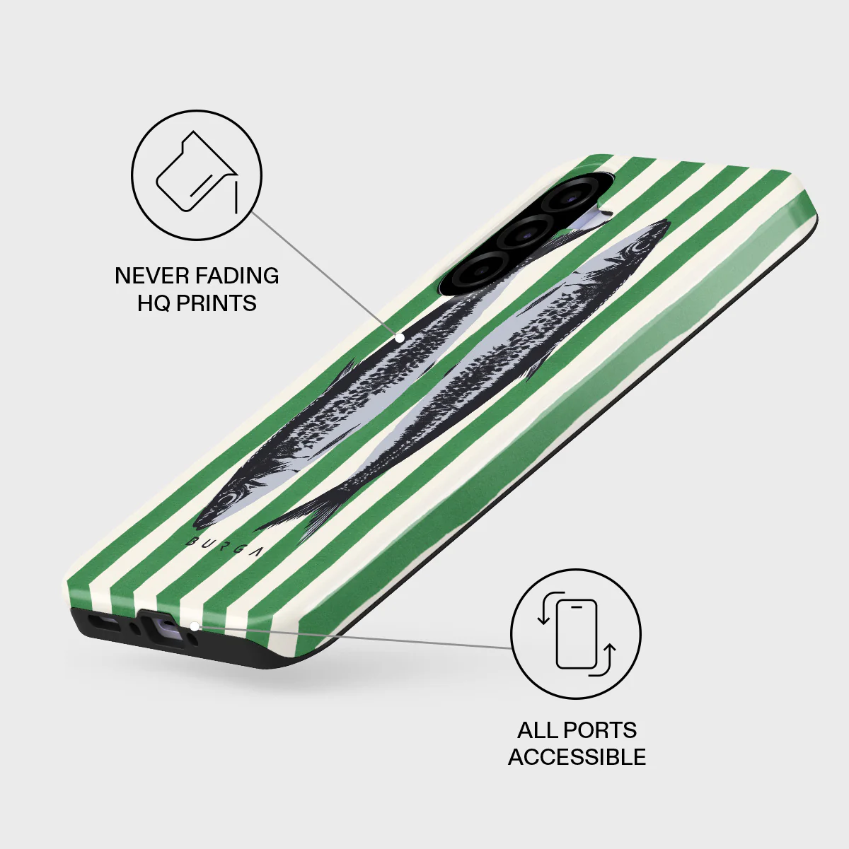 Sardinhas - Samsung Galaxy A37 5G Case - Image 3
