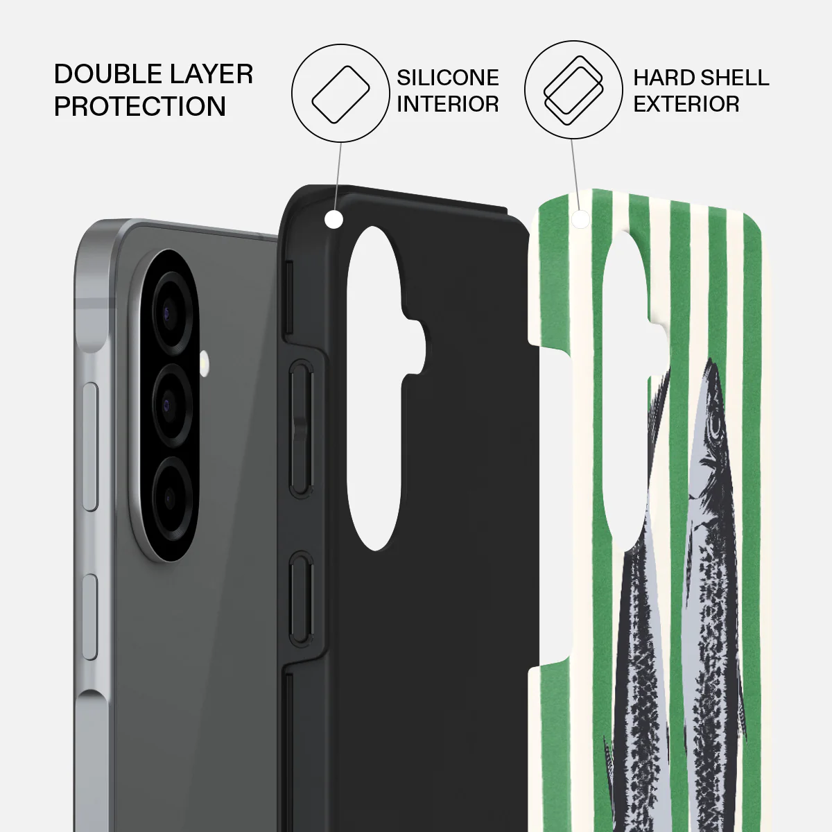 Sardinhas - Samsung Galaxy A57 5G Case - Image 2