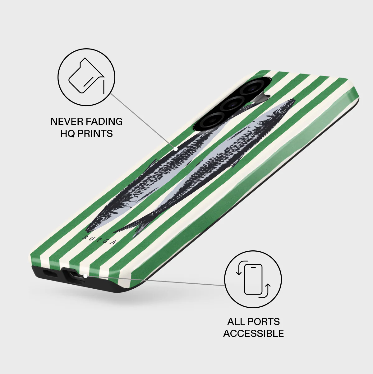 Sardinhas - Samsung Galaxy A57 5G Case - Image 3