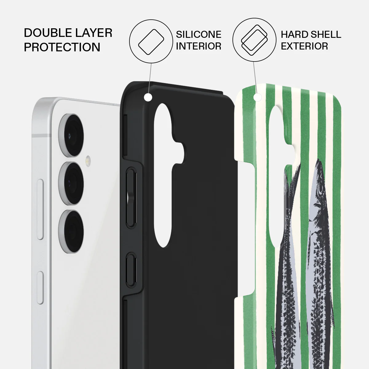 Sardinhas - Samsung Galaxy S25 FE Case - Image 2