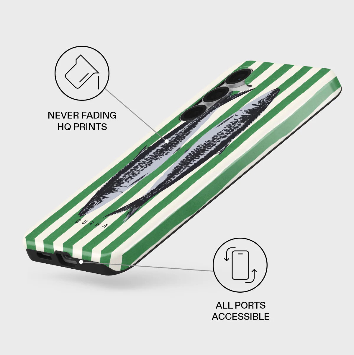 Sardinhas - Samsung Galaxy S25 FE Case - Image 3