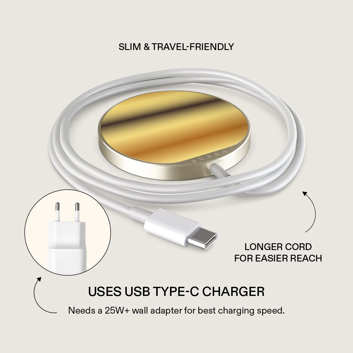Saturn - Magnetic Wireless Charger - Image 3