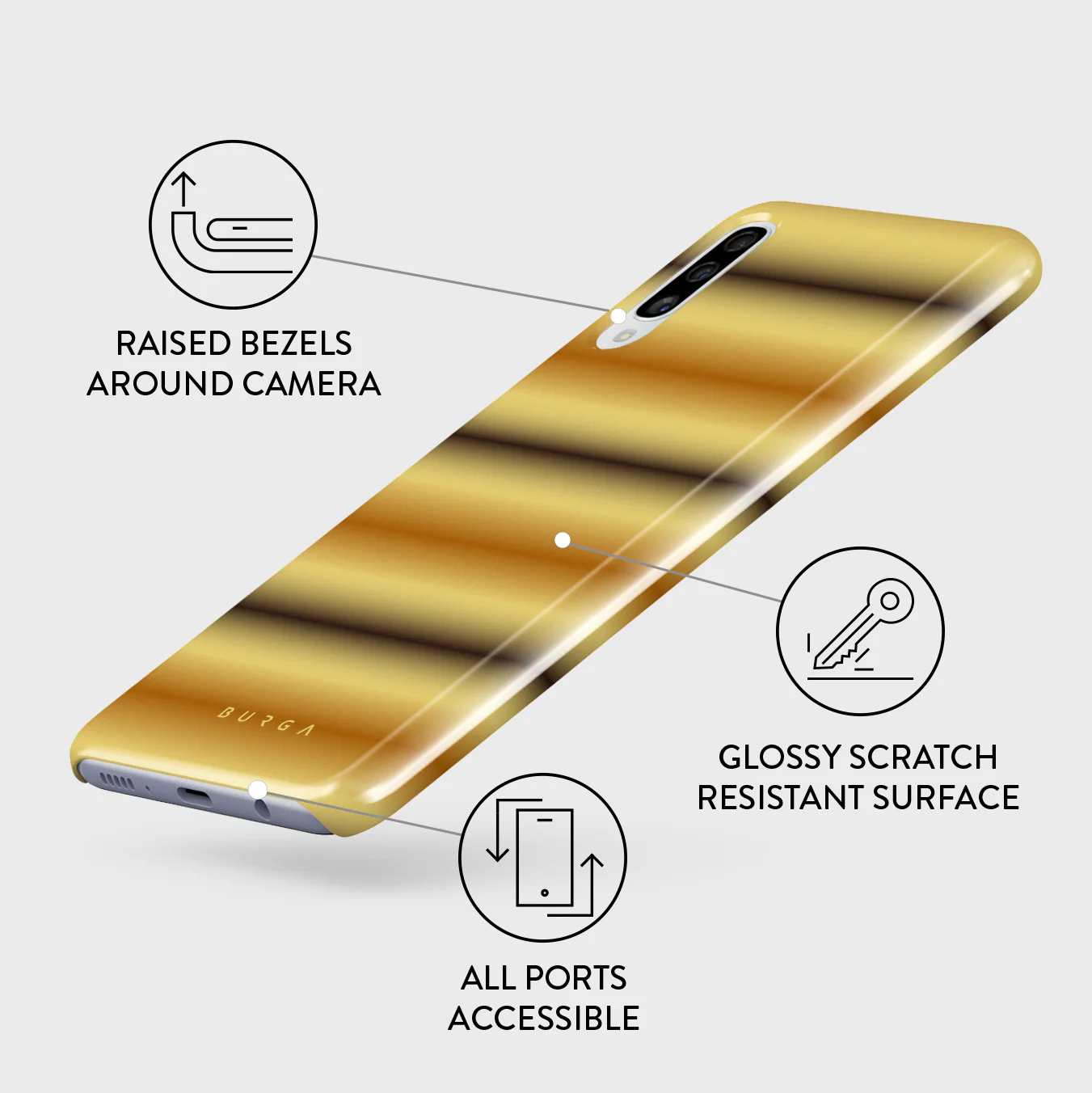 Saturn - Samsung Galaxy A50 Case - Image 3