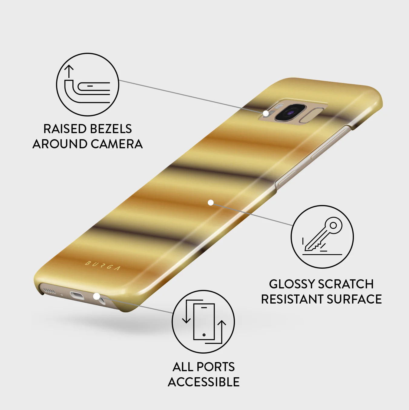 Saturn - Samsung Galaxy S8 Case - Image 3