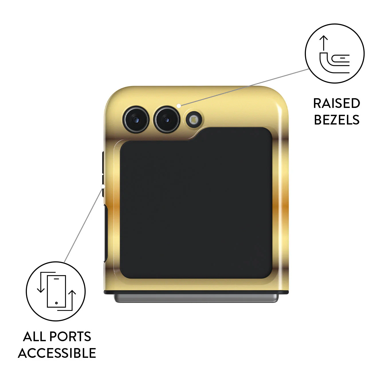Saturn - Samsung Galaxy Z Flip 5 Case - Image 3