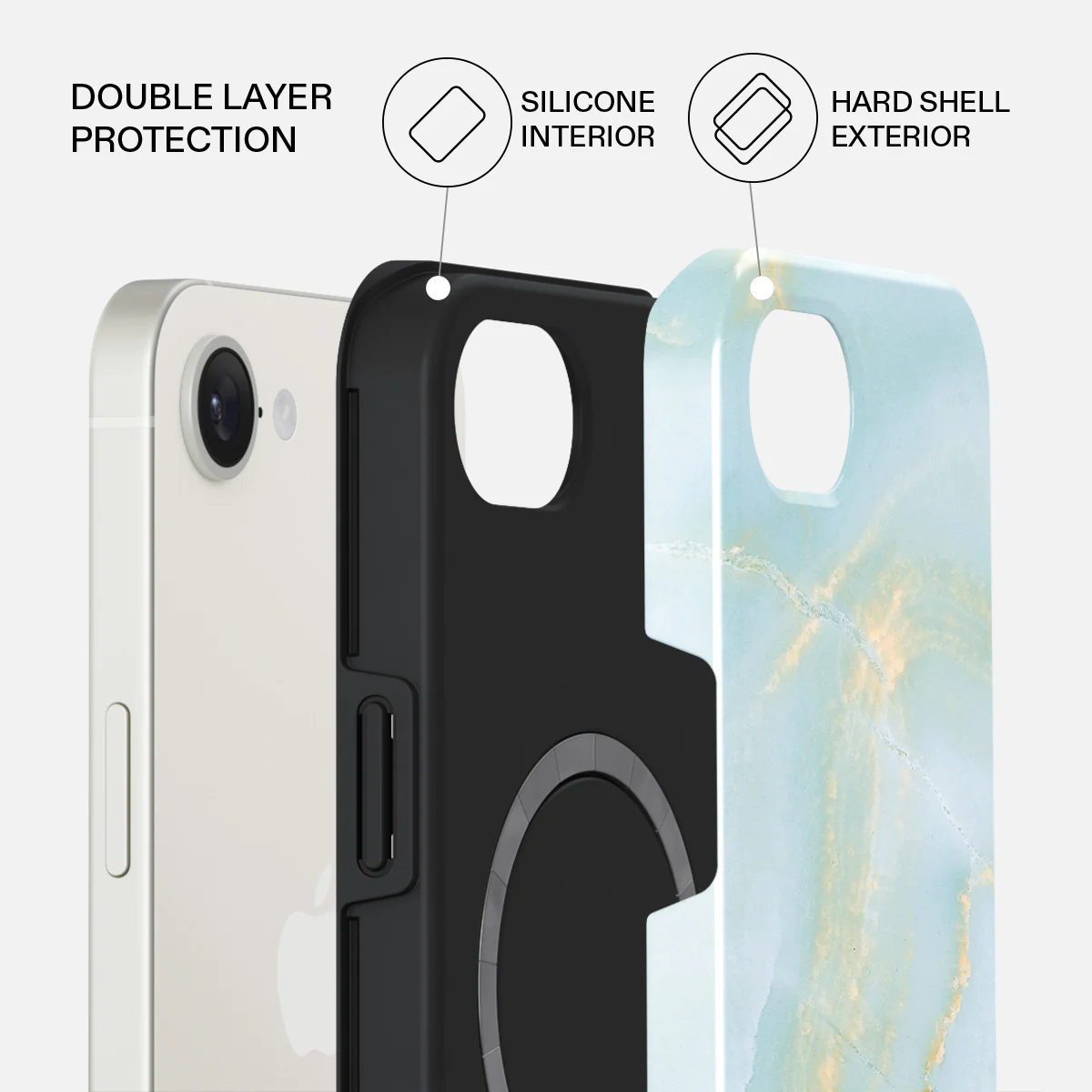 Sea Salt - iPhone 17e Case - Image 2