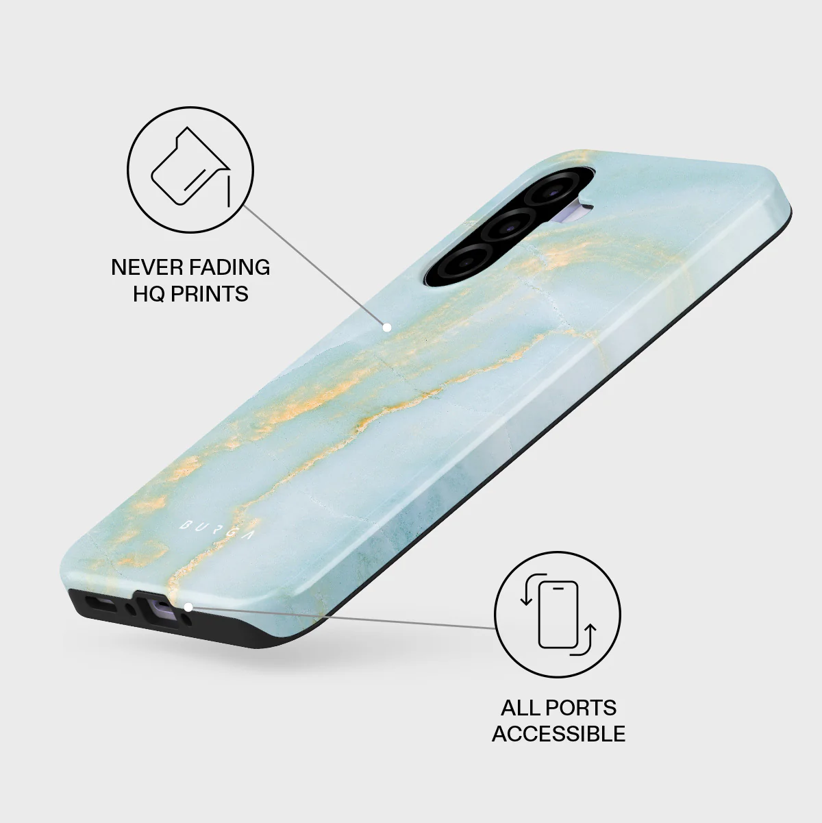 Sea Salt - Samsung Galaxy A37 5G Case - Image 3