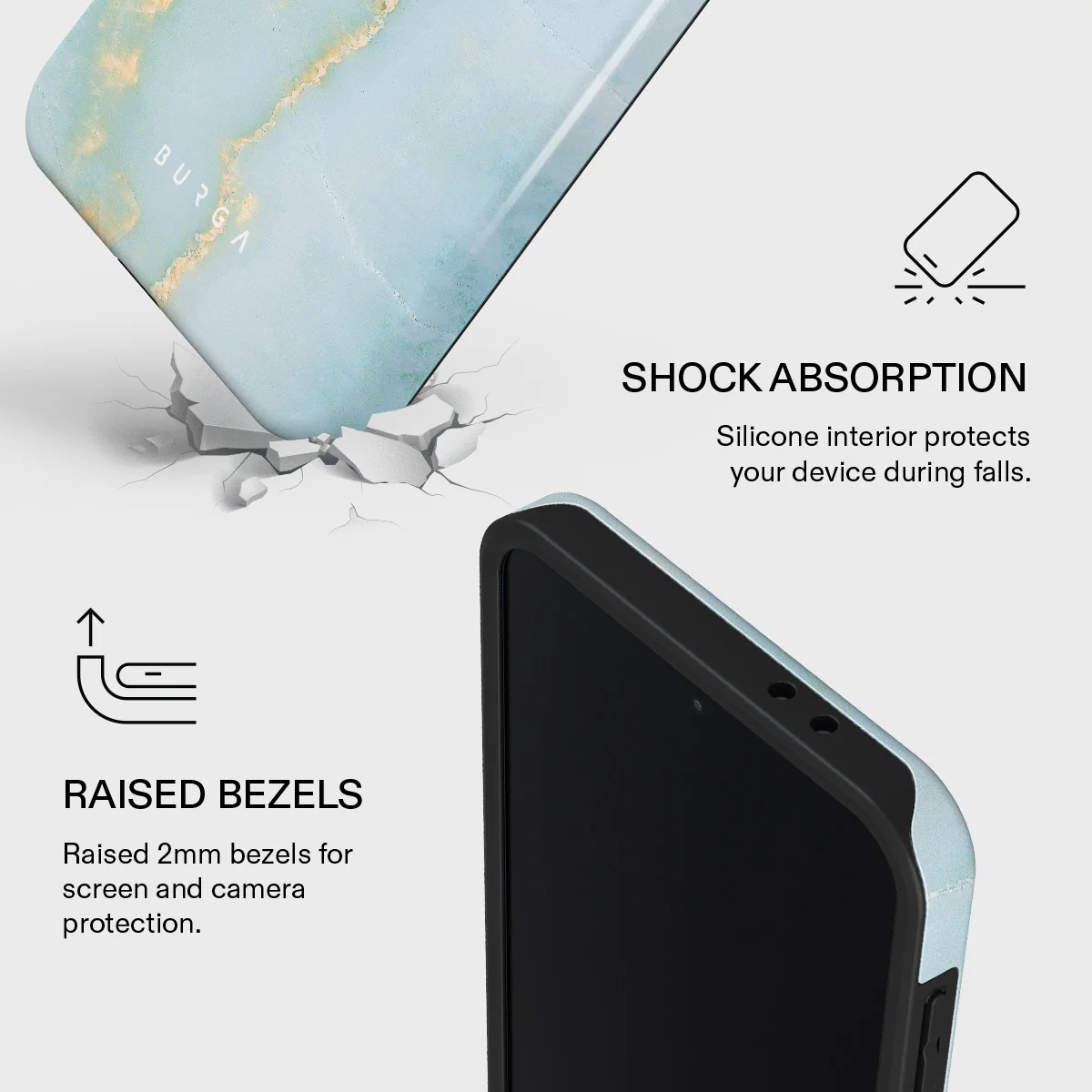 Sea Salt - Samsung Galaxy A37 5G Case - Image 4