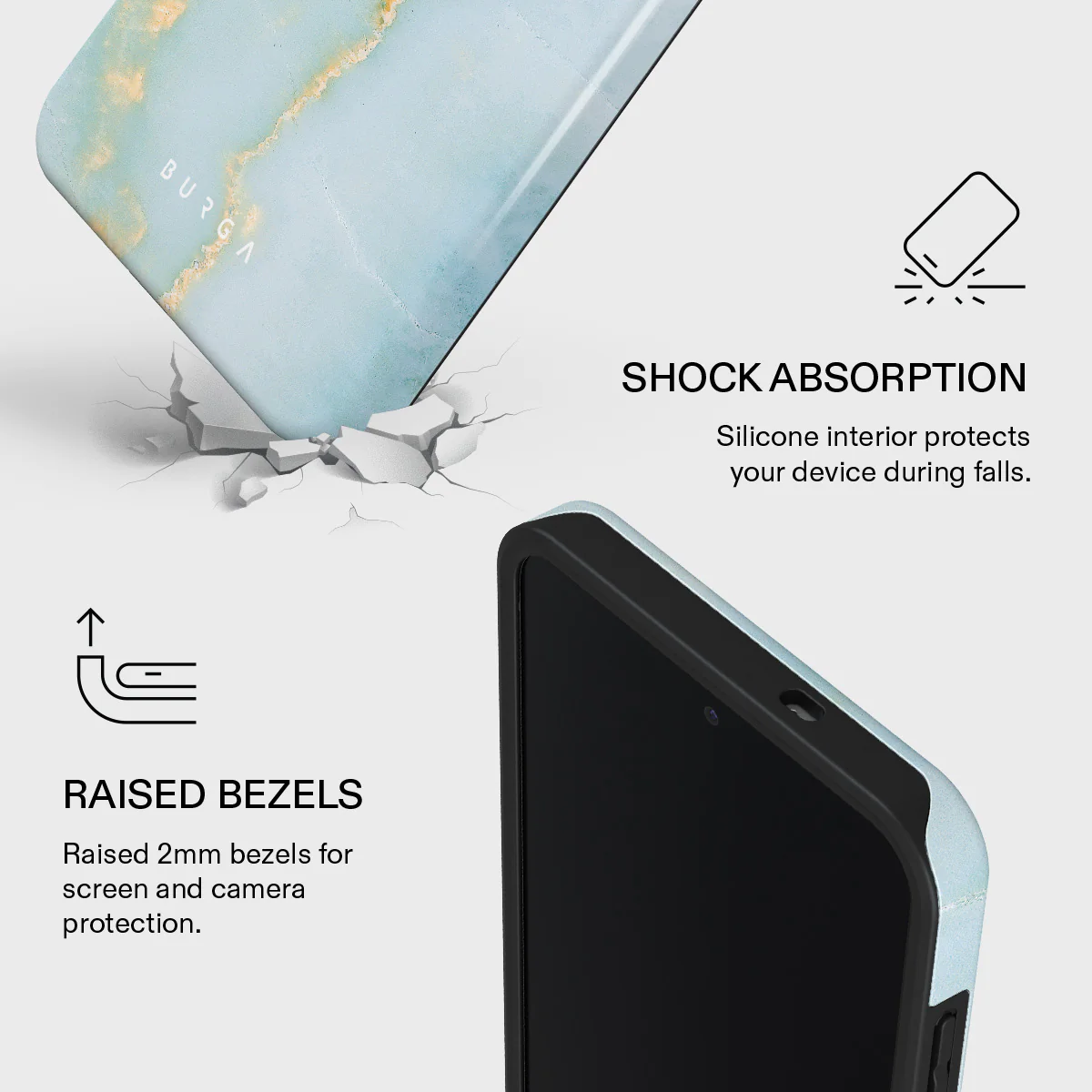 Sea Salt - Samsung Galaxy S25 FE Case - Image 4