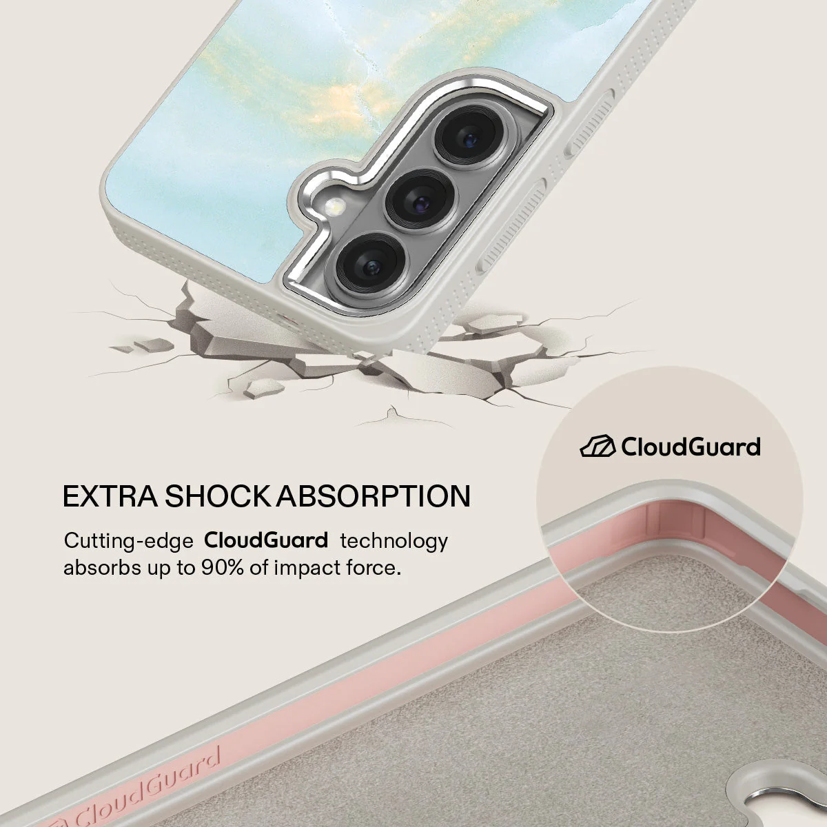 Sea Salt - Samsung Galaxy S26 Case - Image 35