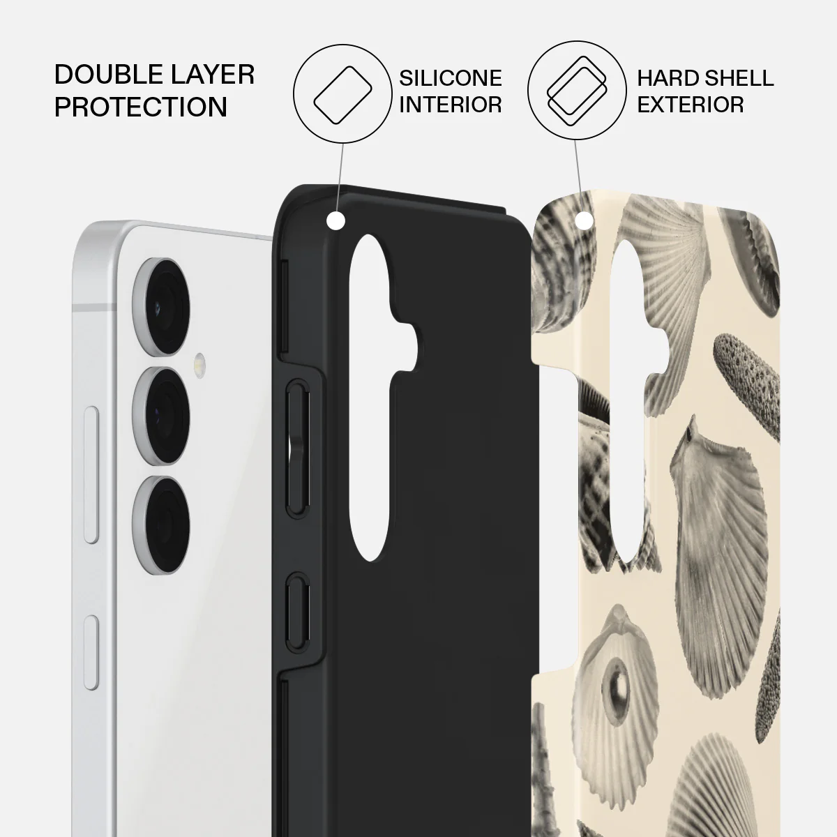 Shell Mosaic - Samsung Galaxy S25 FE Case - Image 2