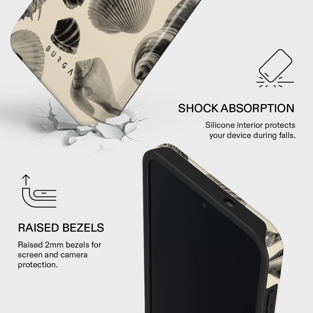 Shell Mosaic - Samsung Galaxy S25 FE Case - Image 4