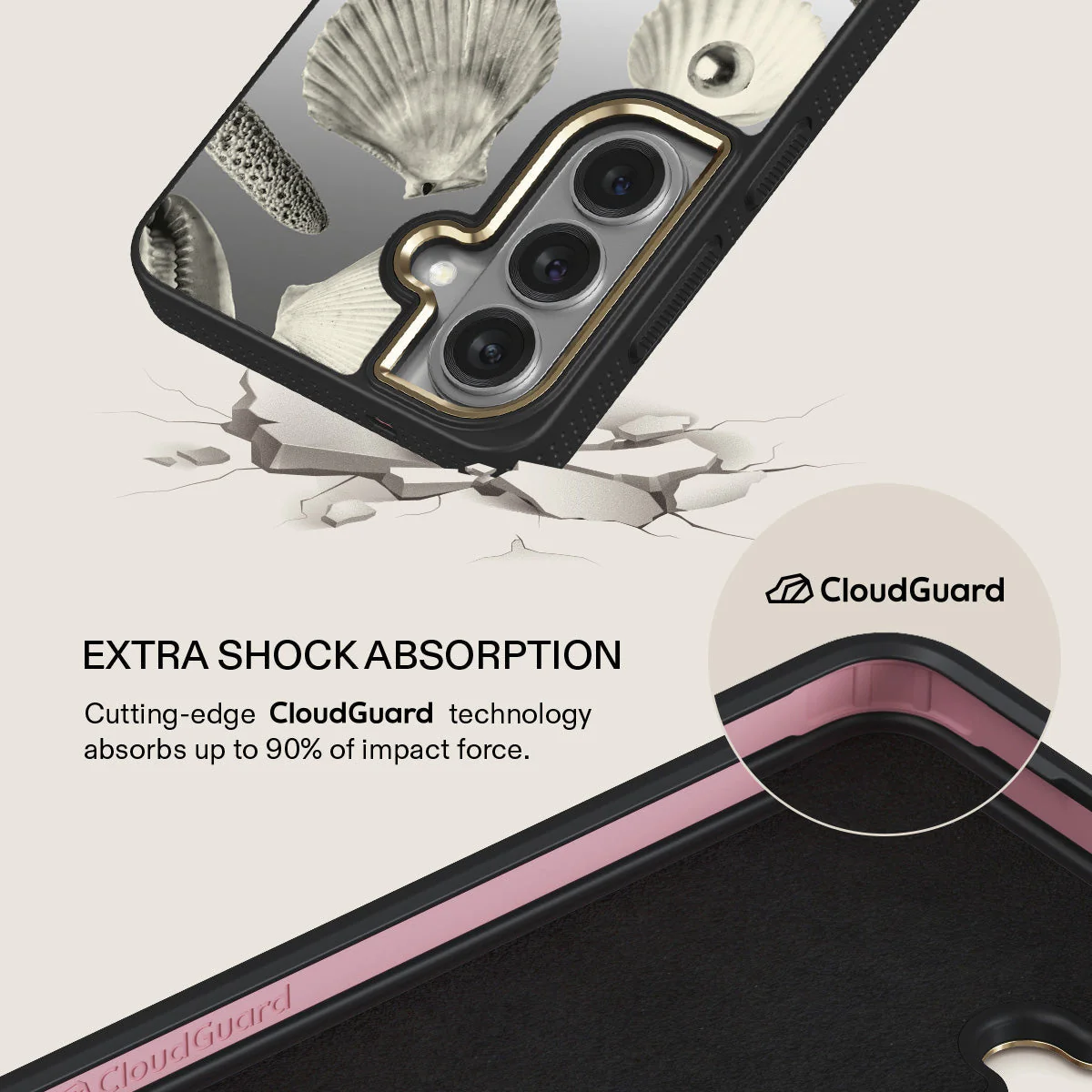 Shell Mosaic - Samsung Galaxy S26 Case - Image 42