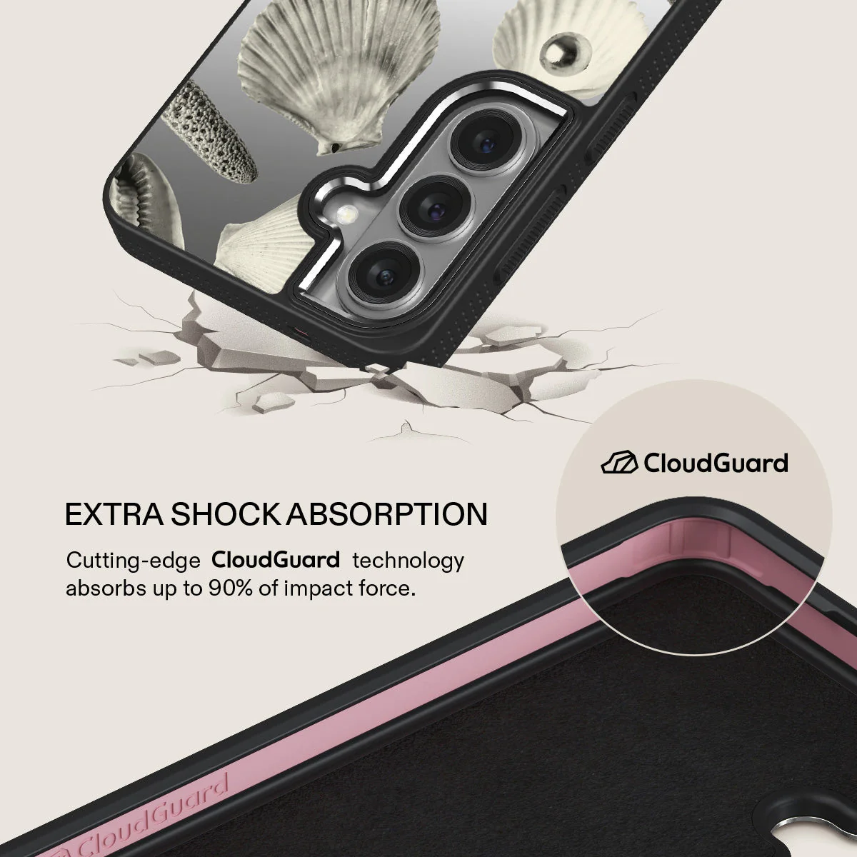 Shell Mosaic - Samsung Galaxy S26 Case - Image 50