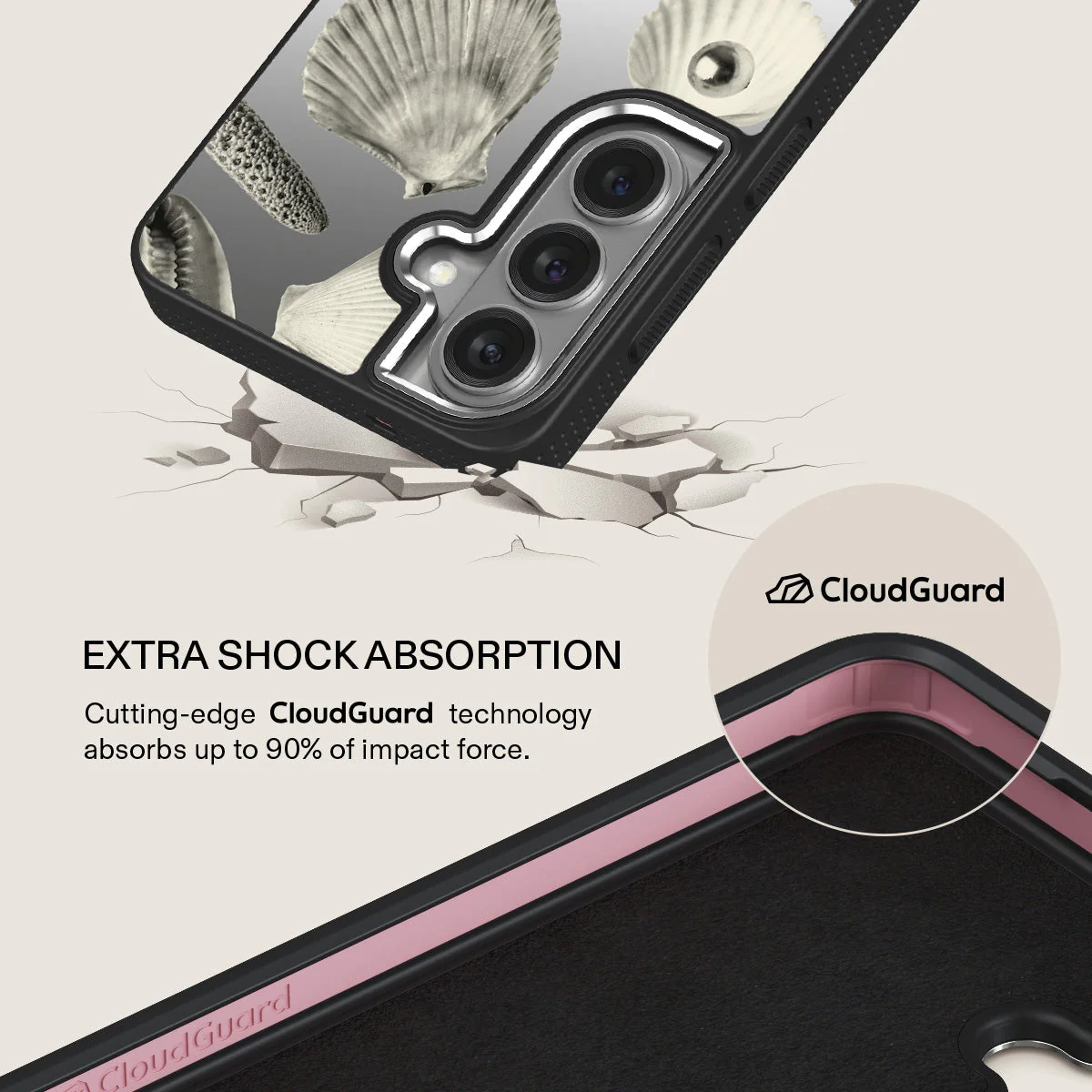 Shell Mosaic - Samsung Galaxy S26 Case - Image 58