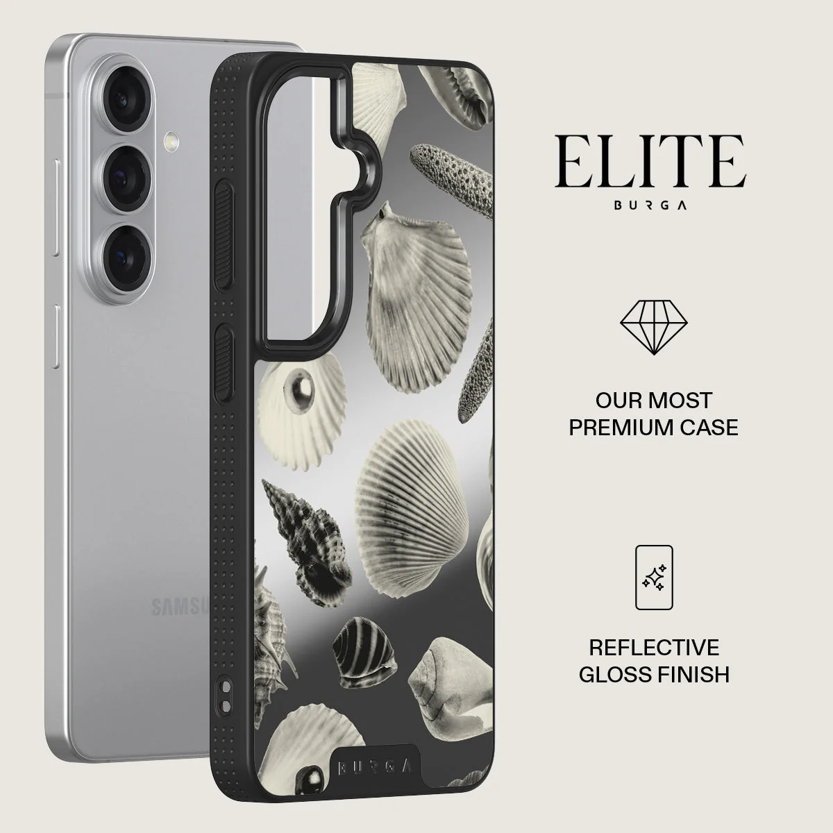 Shell Mosaic - Samsung Galaxy S26 Plus Case - Image 49