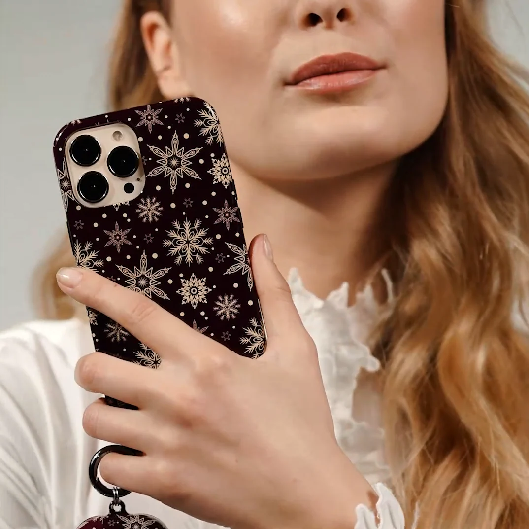 Sleeping Beauty - Snowflakes Samsung Galaxy A37 5G Case - Image 5