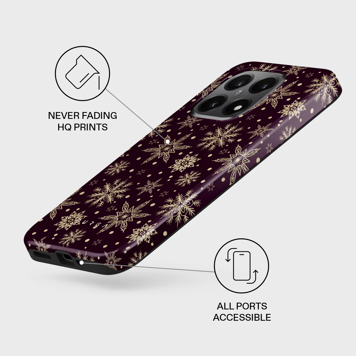 Sleeping Beauty - Snowflakes Xiaomi 15T Case - Image 3