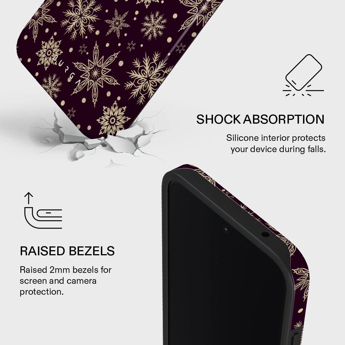 Sleeping Beauty - Snowflakes Xiaomi 15T Case - Image 4