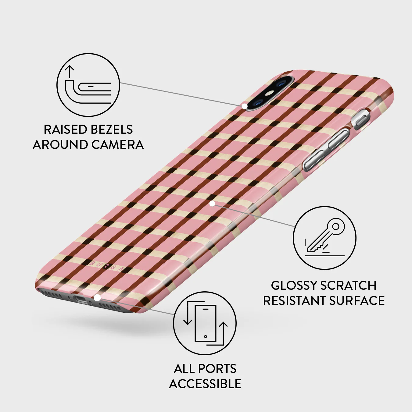 Sleeping In - iPhone X / XS Case - Image 3