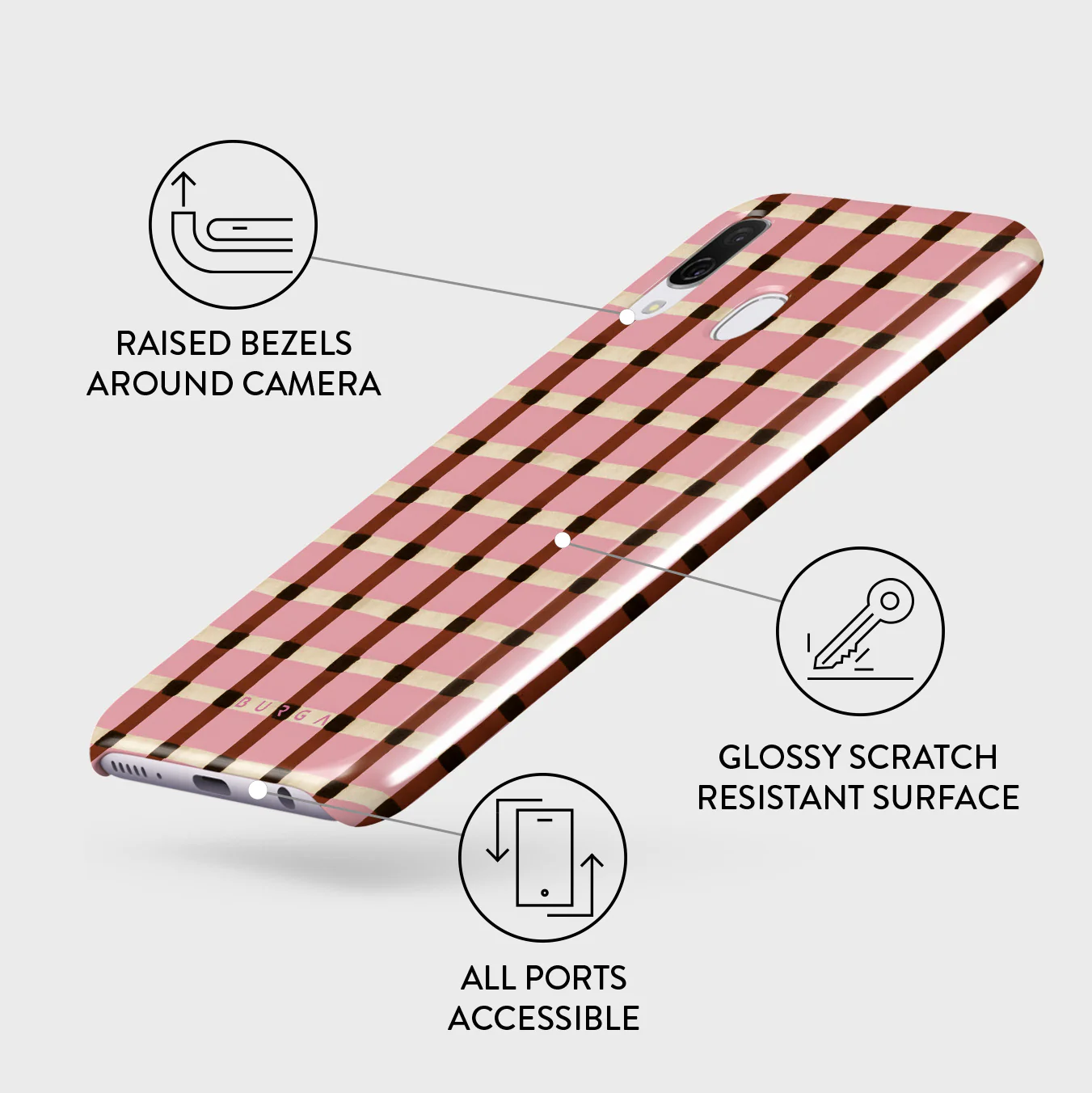 Sleeping In - Samsung Galaxy A40 Case - Image 3