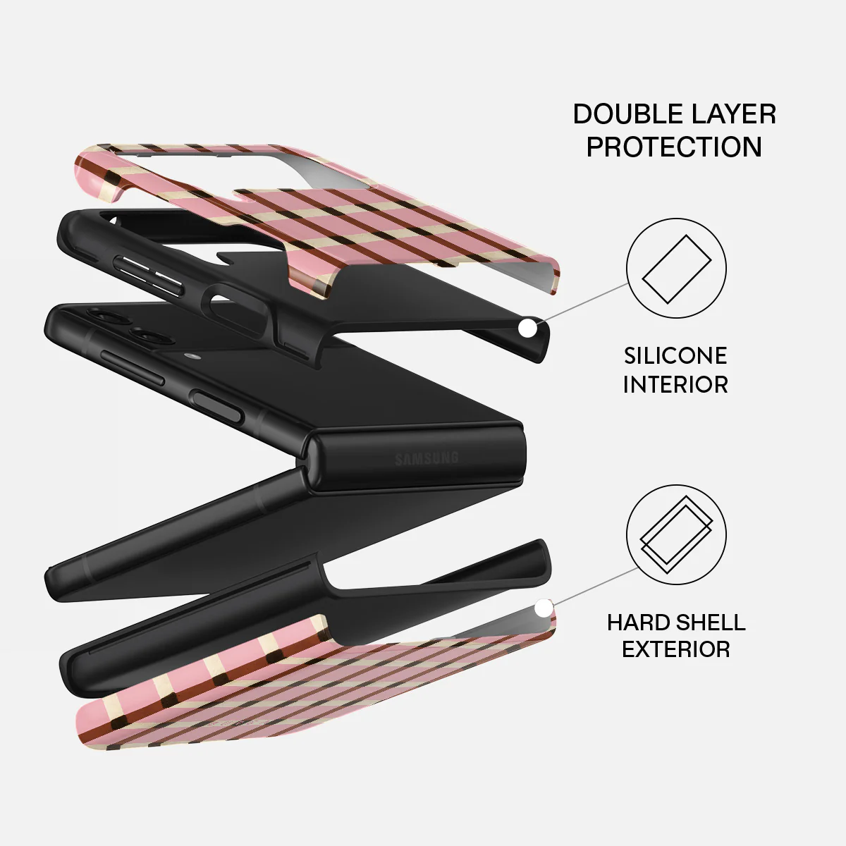Sleeping In - Samsung Galaxy Z Flip 3 Case - Image 2
