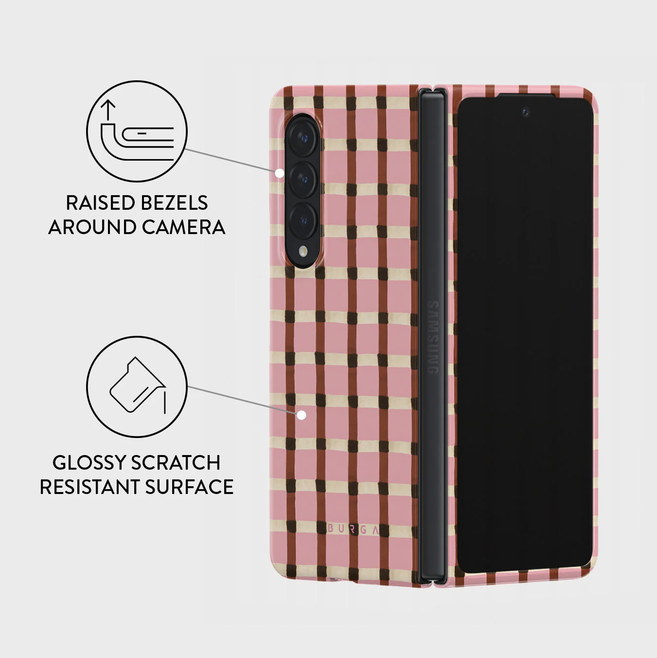 Sleeping In - Samsung Galaxy Z Fold 4 Case - Image 3