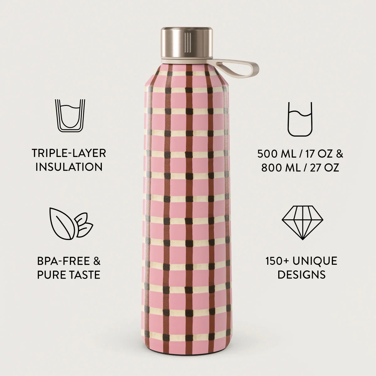 Sleeping In - Water Bottle - Image 3