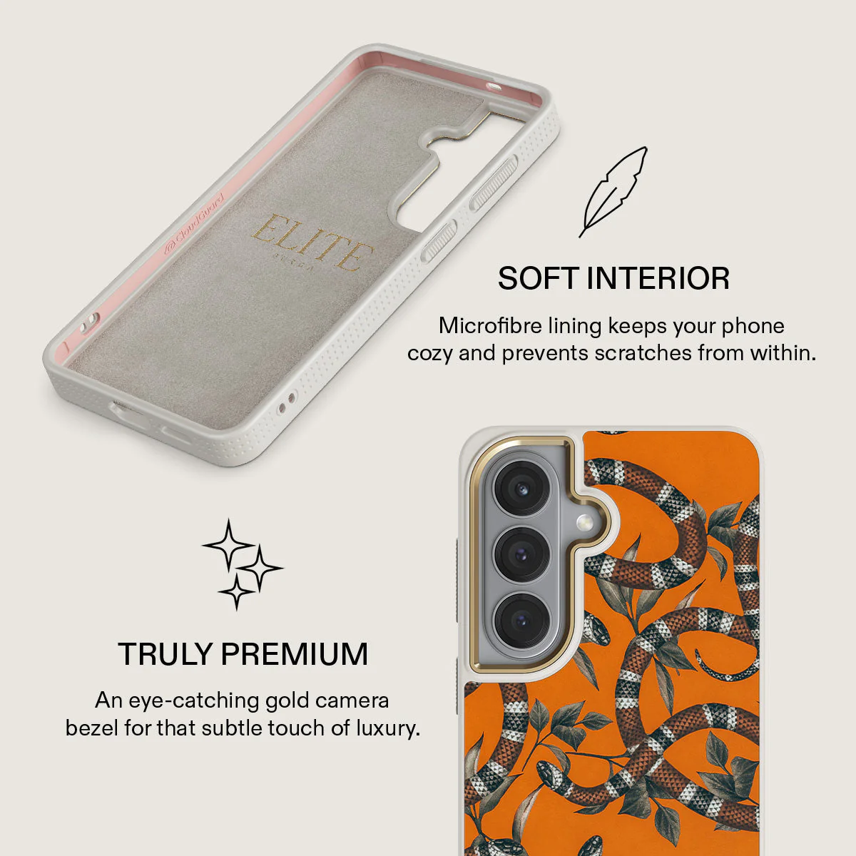 Bitter Apricot - Snake Samsung Galaxy S26 Case - Image 31