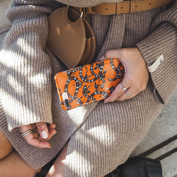 Bitter Apricot - Snake Samsung Galaxy S26 Plus Case - Image 43