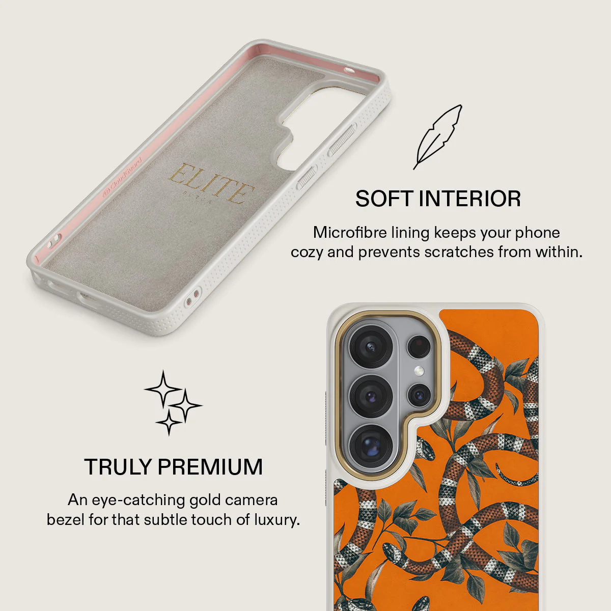Bitter Apricot - Snake Samsung Galaxy S26 Ultra Case - Image 31