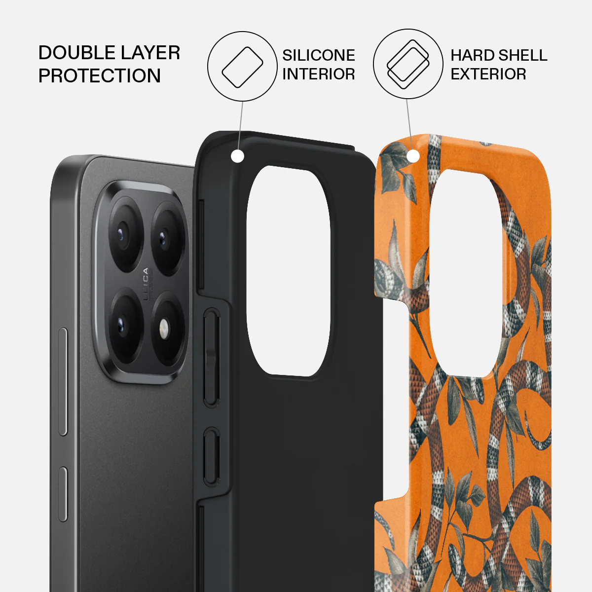 Bitter Apricot - Snake Xiaomi 15T Case - Image 2