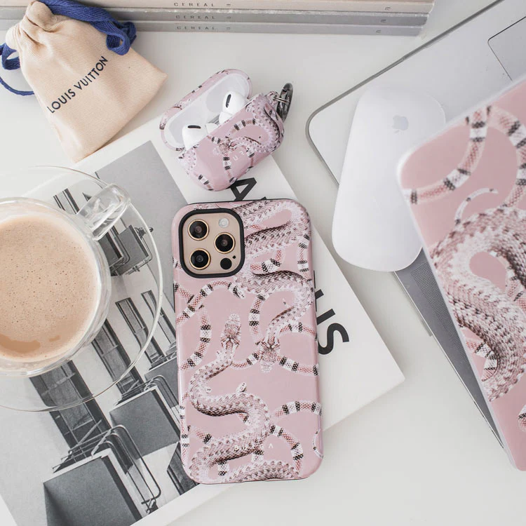 Poolside Glam - Snakes Samsung Galaxy A57 5G Case - Image 8